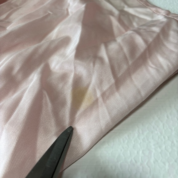 Vintage Linda Lingerie Satiny Nylon Maxi Length Slip Dress Size Medium - Picture 8 of 8